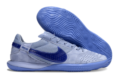 Men's Nike Street Gato IC Indoor & Futsal Low-Tops Football Shoes - Blue/Blue
