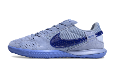 Men's Nike Street Gato IC Indoor & Futsal Low-Tops Football Shoes - Blue/Blue