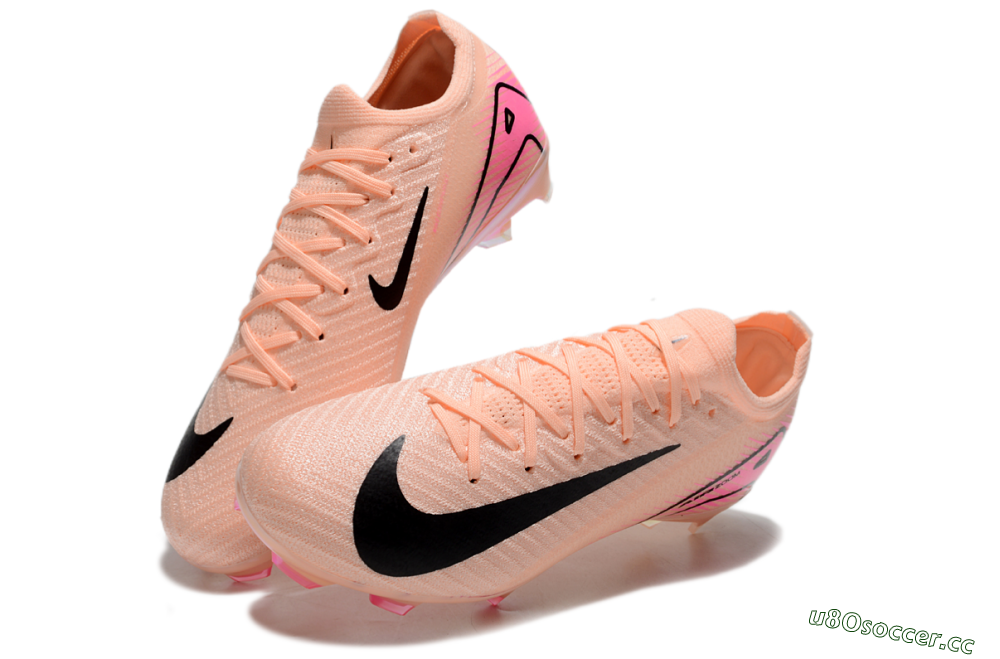 Unisex Nike Air Zoom Mercurial Vapor 16 Elite FG Firm Ground Low-Tops Football Boots - Pink/Black 3