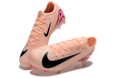Unisex Nike Air Zoom Mercurial Vapor 16 Elite FG Firm Ground Low-Tops Football Boots - Pink/Black