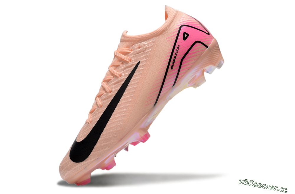 Unisex Nike Air Zoom Mercurial Vapor 16 Elite FG Firm Ground Low-Tops Football Boots - Pink/Black 5