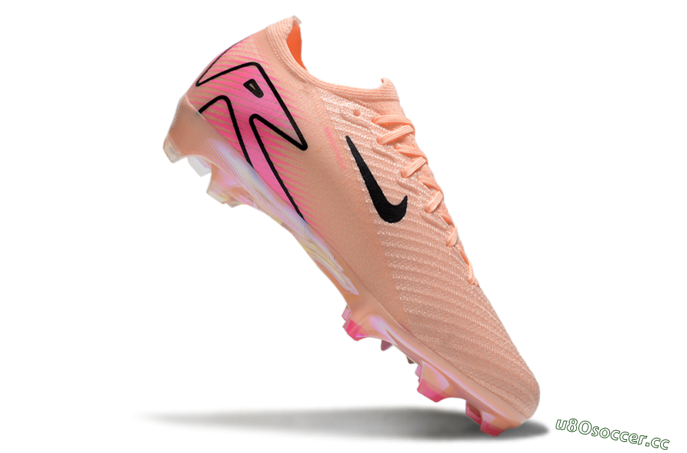 Unisex Nike Air Zoom Mercurial Vapor 16 Elite FG Firm Ground Low-Tops Football Boots - Pink/Black 4