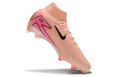 Unisex Nike Air Zoom Mercurial Superfly 10 Elite FG Firm Ground High-Tops Football Boots - Pink/Black