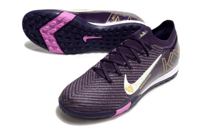 Unisex Nike Air Zoom Mercurial Vapor 16 Elite TF Artificial Turf Low-Tops Football Shoes - Purple/White/Yellow