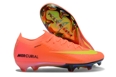 Men's Nike Air Zoom Mercurial Vapor 16 Elite FG Firm Ground Low-Tops Football Boots - Red/Yellow/Black