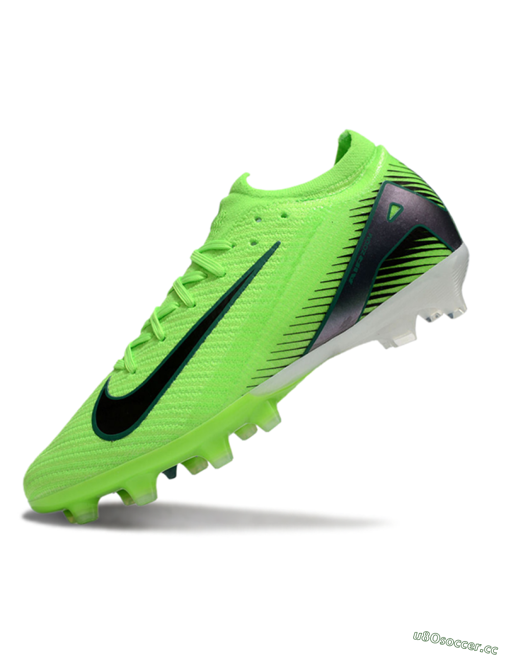 Men's Nike Air Zoom Mercurial Vapor 16 Elite AG Artificial Grass Low-Tops Football Boots - Yellow/Black/White 5