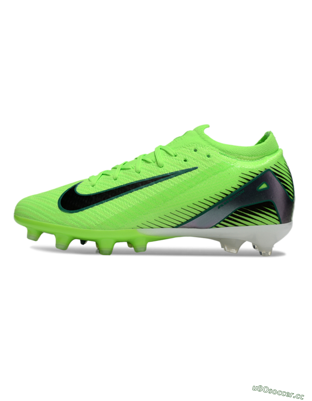 Men's Nike Air Zoom Mercurial Vapor 16 Elite AG Artificial Grass Low-Tops Football Boots - Yellow/Black/White 0