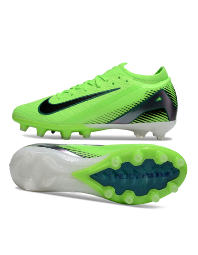 Men's Nike Air Zoom Mercurial Vapor 16 Elite AG Artificial Grass Low-Tops Football Boots - Yellow/Black/White