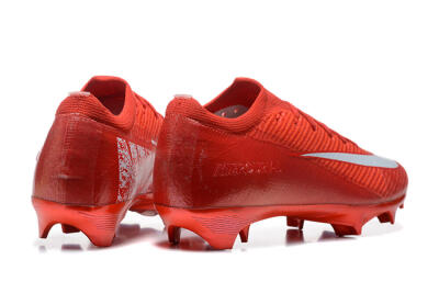 Men's Nike Air Zoom Mercurial Vapor 16 Elite FG Firm Ground Low-Tops Football Boots - Red/White