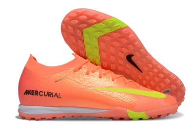 Unisex Nike Air Zoom Mercurial Vapor 16 Elite TF Artificial Turf Low-Tops Football Shoes - Red/Yellow/Black