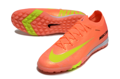 Unisex Nike Air Zoom Mercurial Vapor 16 Elite TF Artificial Turf Low-Tops Football Shoes - Red/Yellow/Black