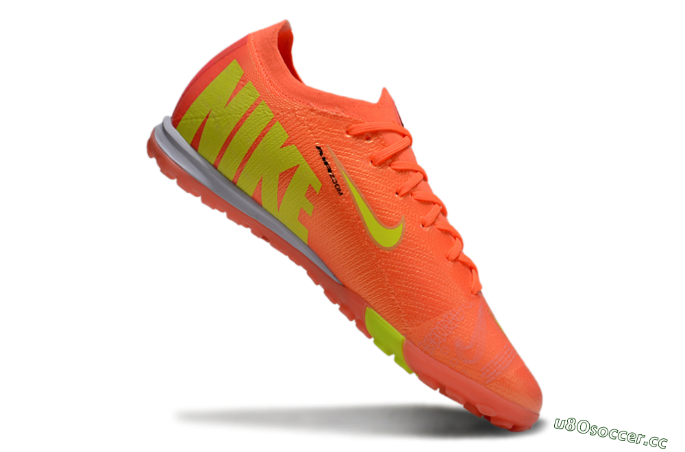 Unisex Nike Air Zoom Mercurial Vapor 16 Elite TF Artificial Turf Low-Tops Football Shoes - Red/Yellow/Black 4