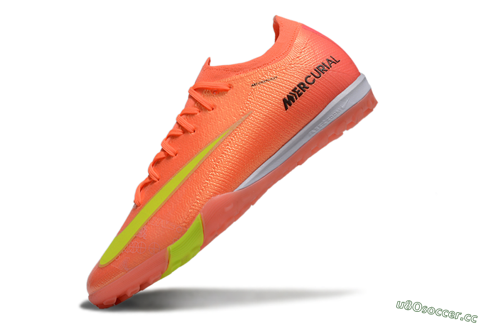 Unisex Nike Air Zoom Mercurial Vapor 16 Elite TF Artificial Turf Low-Tops Football Shoes - Red/Yellow/Black 5