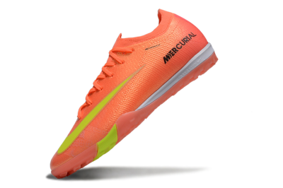Unisex Nike Air Zoom Mercurial Vapor 16 Elite TF Artificial Turf Low-Tops Football Shoes - Red/Yellow/Black