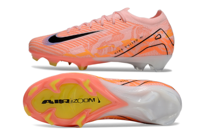 Unisex Nike Air Zoom Mercurial Vapor 16 Elite FG Firm Ground Low-Tops Football Boots - Pink/Black/Purple