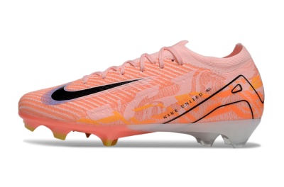 Unisex Nike Air Zoom Mercurial Vapor 16 Elite FG Firm Ground Low-Tops Football Boots - Pink/Black/Purple