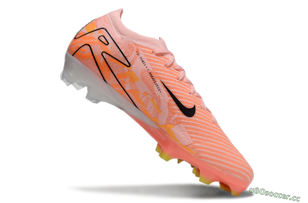 Unisex Nike Air Zoom Mercurial Vapor 16 Elite FG Firm Ground Low-Tops Football Boots - Pink/Black/Purple 4