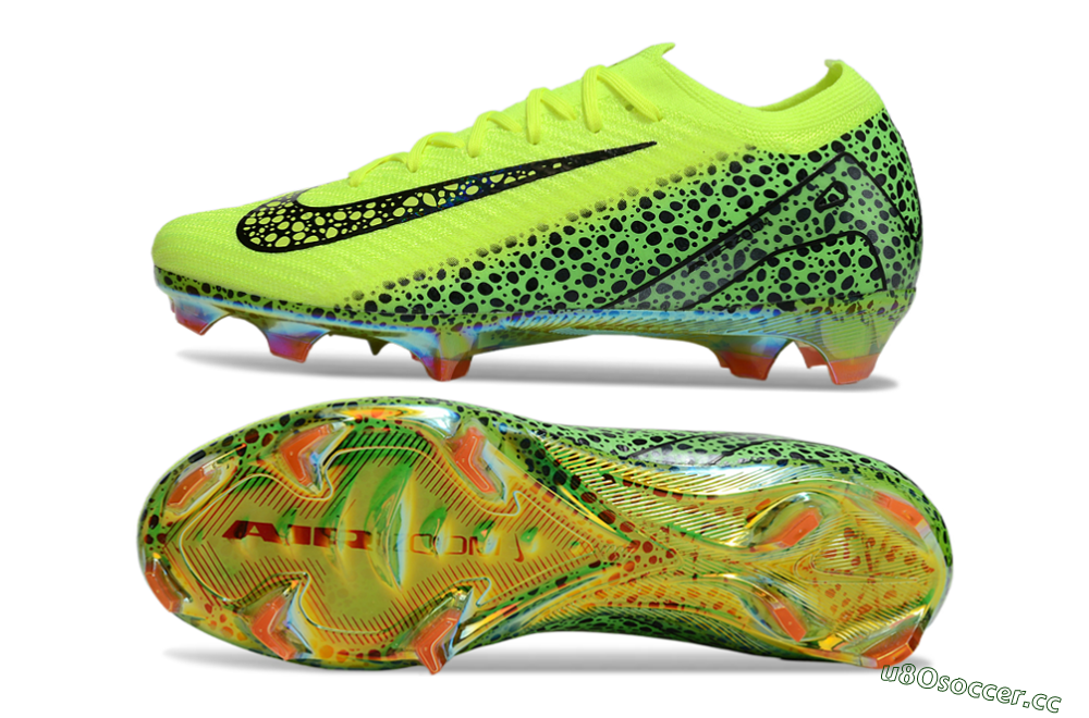 Unisex Nike Air Zoom Mercurial Vapor 16 Elite FG Firm Ground Low-Tops Football Boots - Yellow/Black/Orange 1