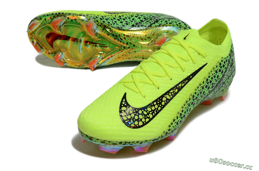 Unisex Nike Air Zoom Mercurial Vapor 16 Elite FG Firm Ground Low-Tops Football Boots - Yellow/Black/Orange 3