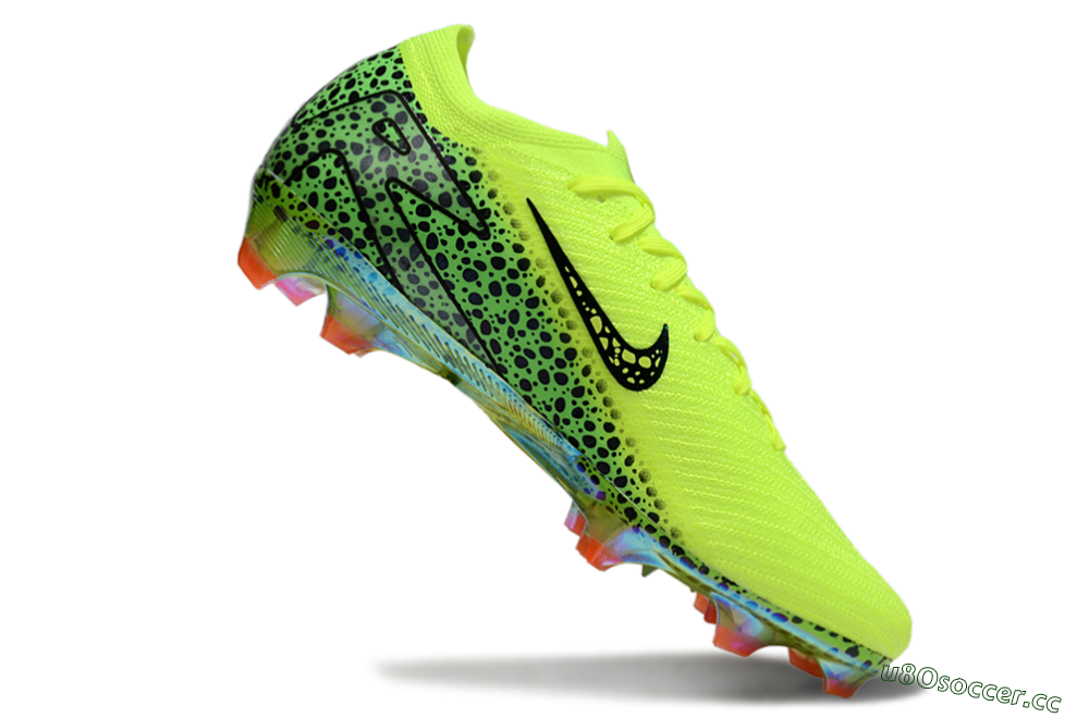 Unisex Nike Air Zoom Mercurial Vapor 16 Elite FG Firm Ground Low-Tops Football Boots - Yellow/Black/Orange 4