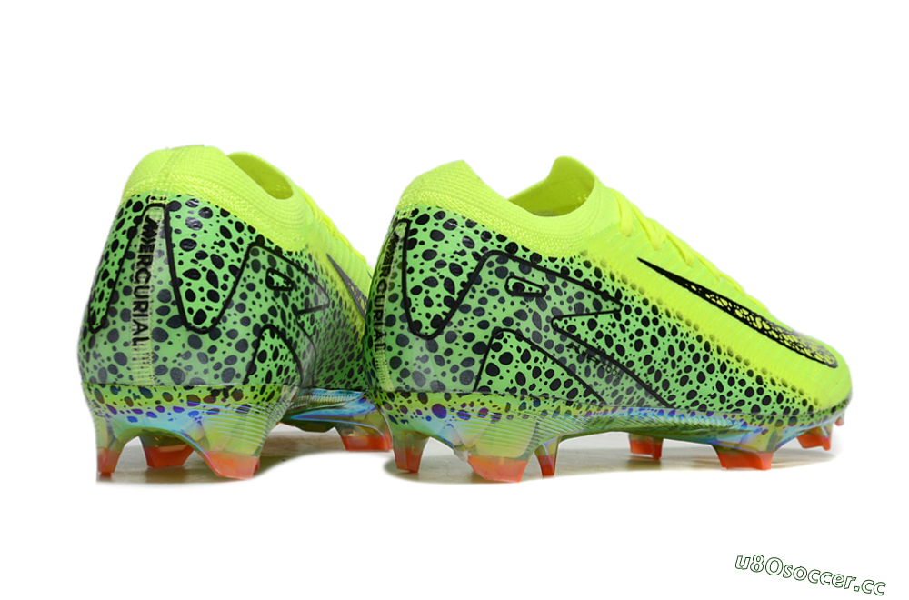 Unisex Nike Air Zoom Mercurial Vapor 16 Elite FG Firm Ground Low-Tops Football Boots - Yellow/Black/Orange 6