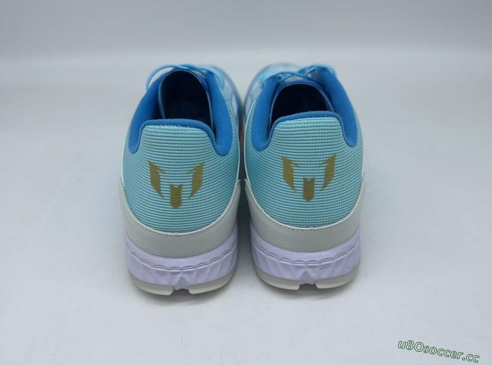 Men's Adidas F50 Pro TF Artificial Turf Low-Tops Football Shoes - Jade/White/Beige