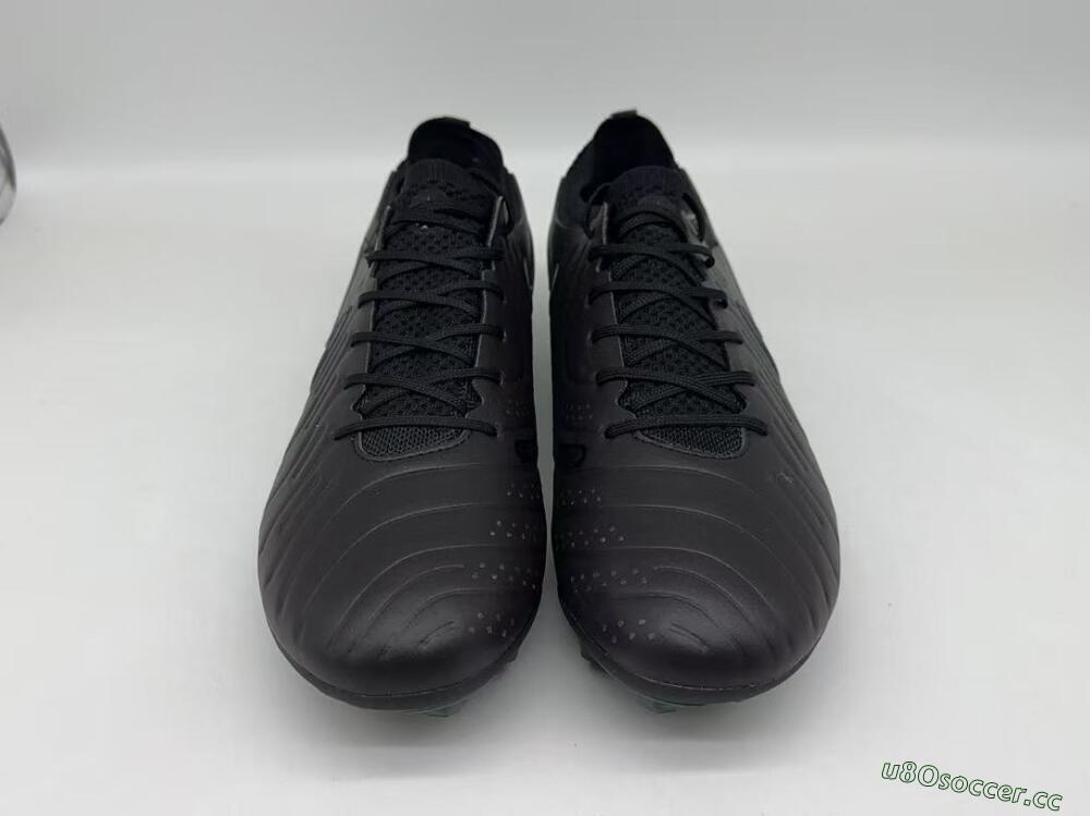 Men's Nike Tiempo Legend 10 Elite FG Firm Ground Low-Tops Football Boots - Black/Jade