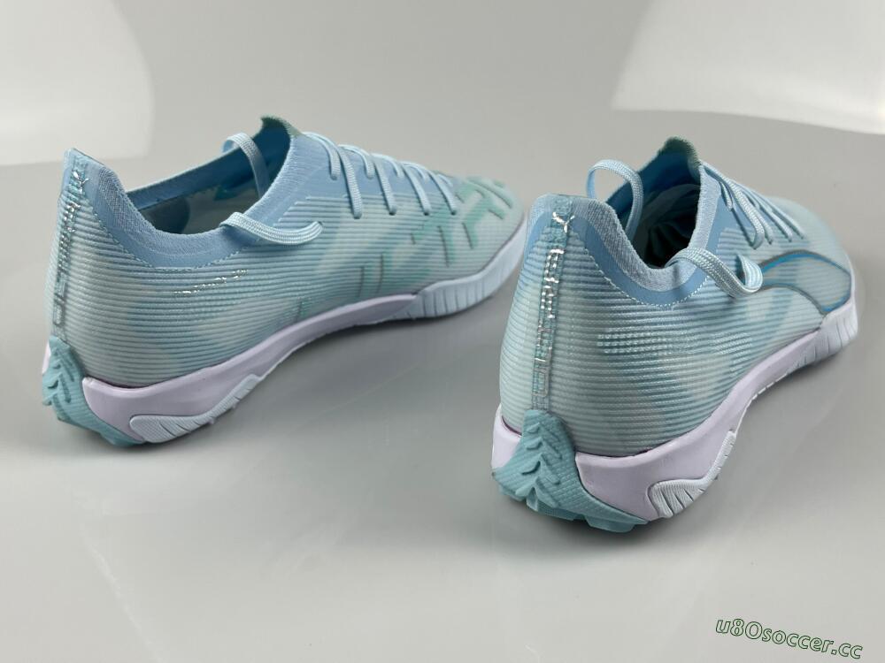 Men's Puma Ultra Ultimate TF Artificial Turf Low-Tops Football Boots - Jade/Silver/Blue