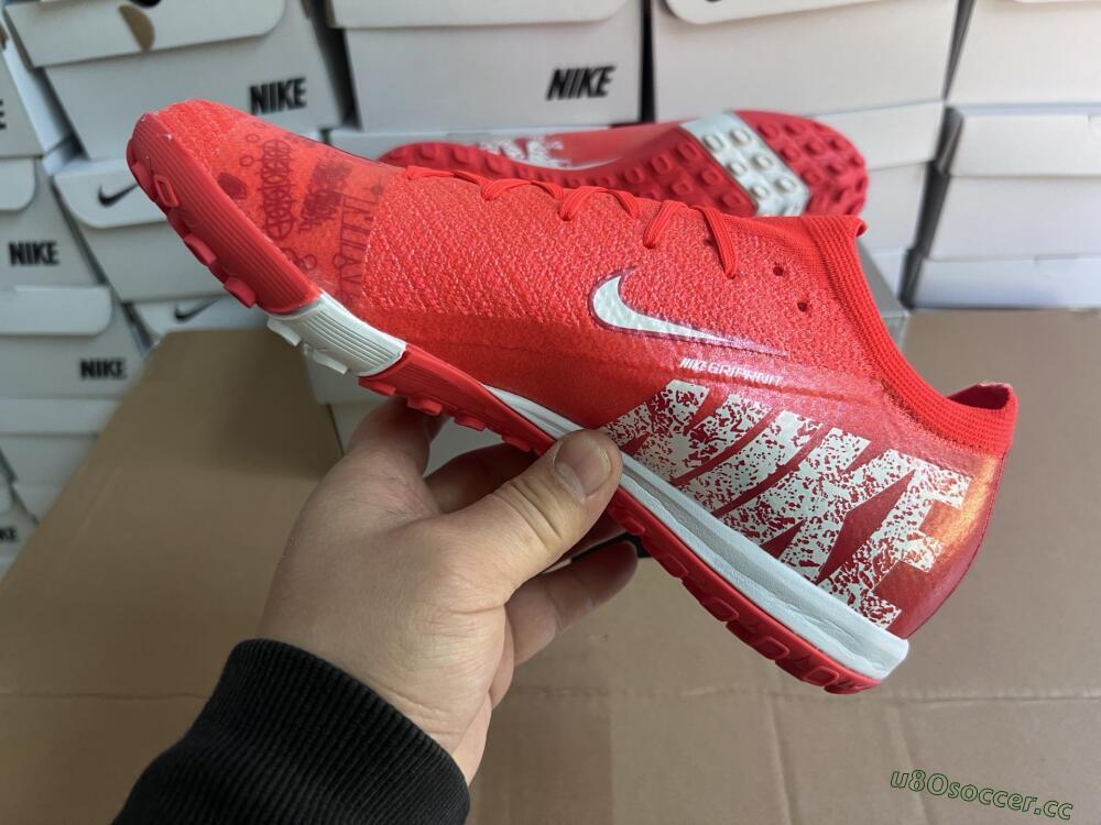 Unisex Nike Air Zoom Mercurial Vapor 16 Elite TF Artificial Turf Low-Tops Football Shoes - Red/White