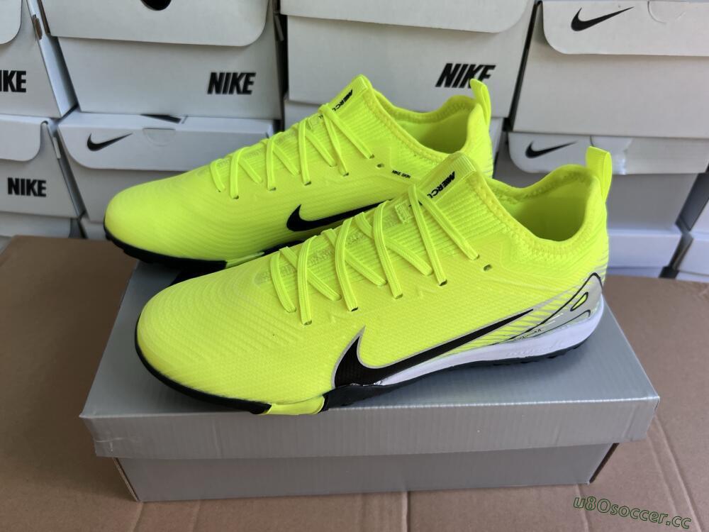 Unisex Nike Air Zoom Mercurial Vapor 16 Elite TF Artificial Turf Low-Tops Football Shoes - Yellow/Black/Silver