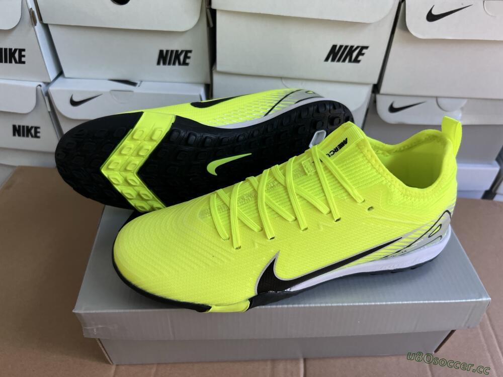 Unisex Nike Air Zoom Mercurial Vapor 16 Elite TF Artificial Turf Low-Tops Football Shoes - Yellow/Black/Silver