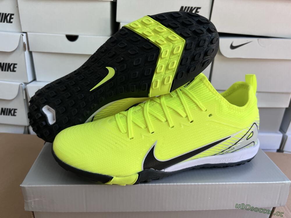 Unisex Nike Air Zoom Mercurial Vapor 16 Elite TF Artificial Turf Low-Tops Football Shoes - Yellow/Black/Silver