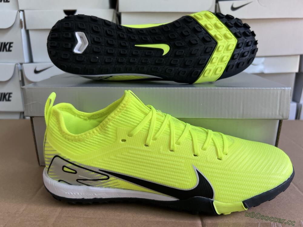 Unisex Nike Air Zoom Mercurial Vapor 16 Elite TF Artificial Turf Low-Tops Football Shoes - Yellow/Black/Silver