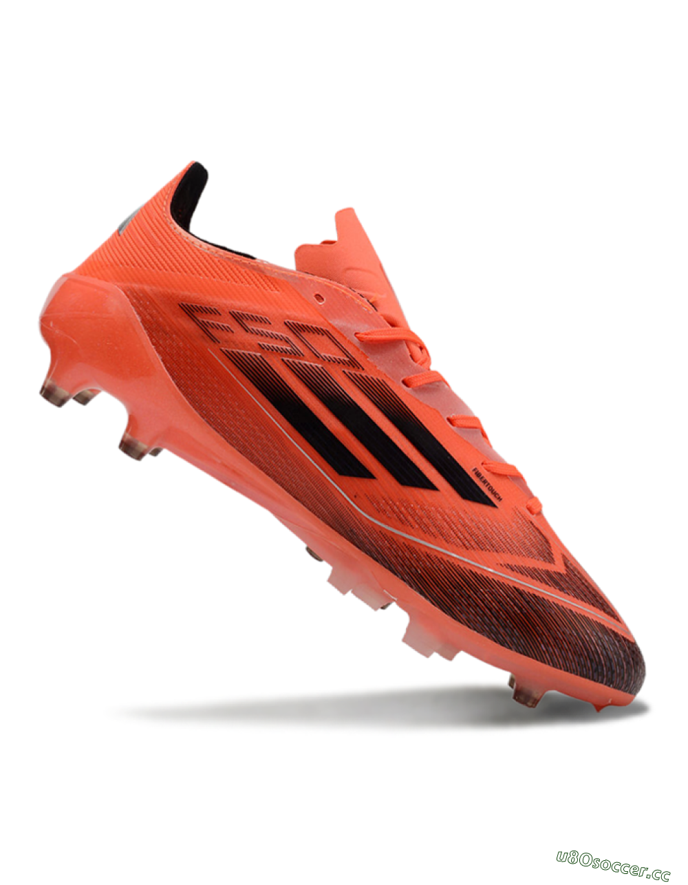 Men's Adidas F50 Elite AG Artificial Grass Low-Tops Football Boots - Red/Black 4