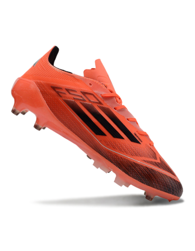 Men's Adidas F50 Elite AG Artificial Grass Low-Tops Football Boots - Red/Black