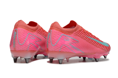 Men's Nike Air Zoom Mercurial Vapor 16 Elite SG Soft Ground Low-Tops Football Boots - Red/Jade/Pink