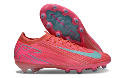 Unisex Nike Air Zoom Mercurial Vapor 16 Elite AG Artificial Grass Low-Tops Football Boots - Pink/Jade