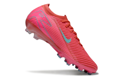 Unisex Nike Air Zoom Mercurial Vapor 16 Elite AG Artificial Grass Low-Tops Football Boots - Pink/Jade