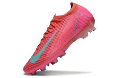 Unisex Nike Air Zoom Mercurial Vapor 16 Elite AG Artificial Grass Low-Tops Football Boots - Pink/Jade