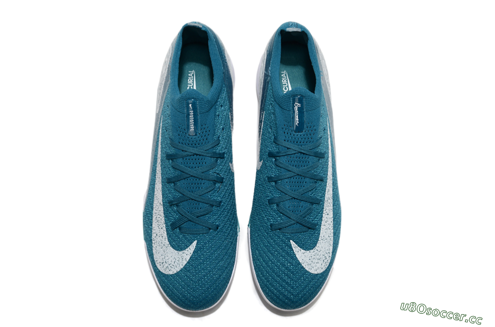 Unisex Nike Air Zoom Mercurial Vapor 16 Elite TF Artificial Turf Low-Tops Football Shoes - Blue/White 4