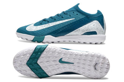 Unisex Nike Air Zoom Mercurial Vapor 16 Elite TF Artificial Turf Low-Tops Football Shoes - Blue/White