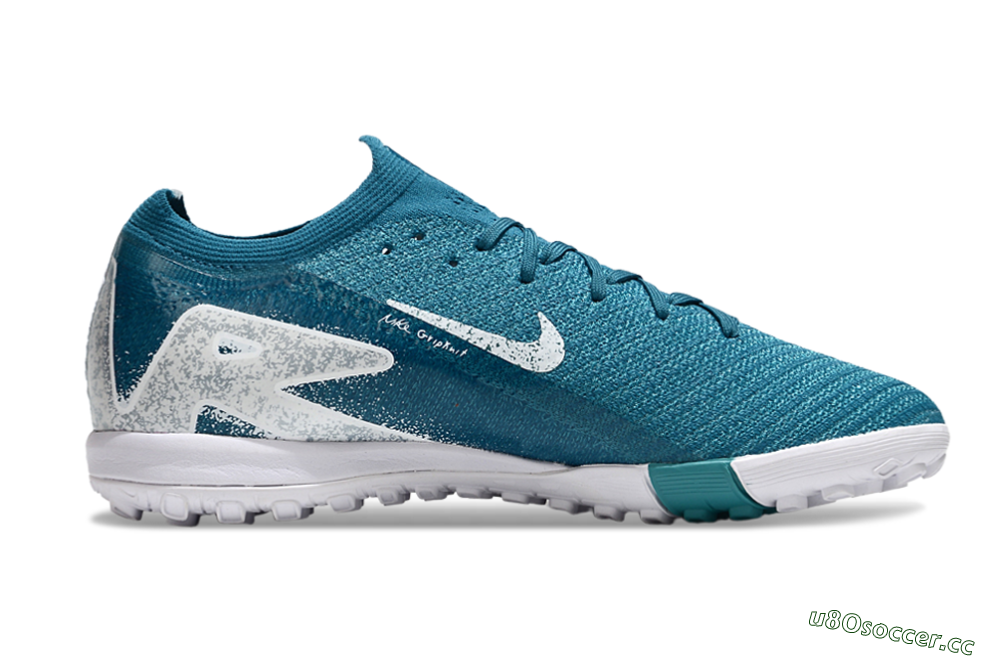 Unisex Nike Air Zoom Mercurial Vapor 16 Elite TF Artificial Turf Low-Tops Football Shoes - Blue/White 7