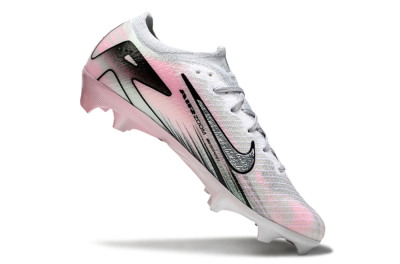 Unisex Nike Air Zoom Mercurial Vapor 16 Elite FG Firm Ground Low-Tops Football Boots - Silver/Pink/Black
