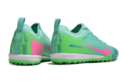 Unisex Nike Air Zoom Mercurial Vapor 16 Pro TF Artificial Turf Low-Tops Football Shoes - Yellow/Pink/Blue