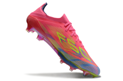 Unisex Adidas F50+ Elite Lightstrike Pro FG Firm Ground Low-Tops Football Boots - Red/Blue/Yellow