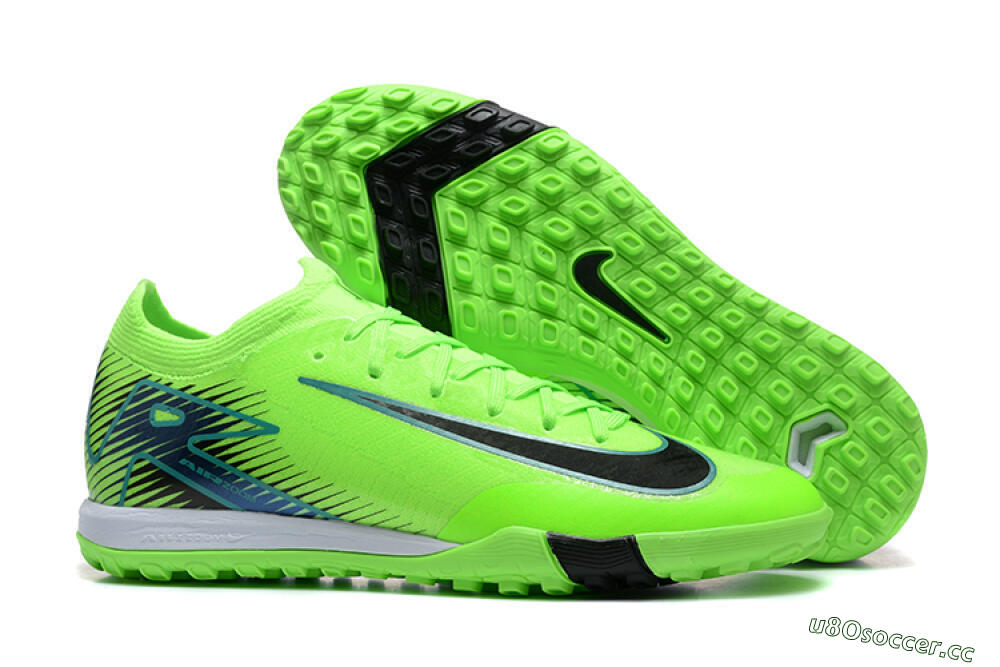 Unisex Nike Air Zoom Mercurial Vapor 16 Elite TF Artificial Turf Low-Tops Football Shoes - Yellow/Black/White 2