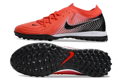 Men's Nike Phantom GX 2 Elite TF Artificial Turf Low-Tops Football Shoes - Red/Black/White