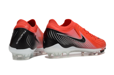 Men's Nike Phantom Luna Elite FG Firm Ground Low-Tops Football Boots - Red/Black/White