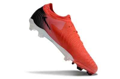 Men's Nike Phantom Luna Elite FG Firm Ground Low-Tops Football Boots - Red/Black/White