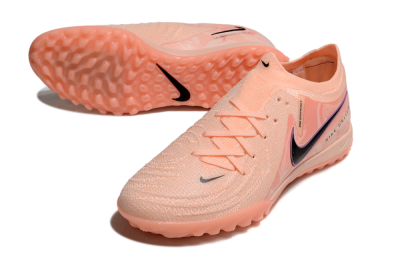 Men's Nike Phantom GX 2 Elite TF Artificial Turf Low-Tops Football Shoes - Pink/Black/Purple